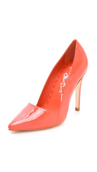 alice + olivia Dina Patent Pumps