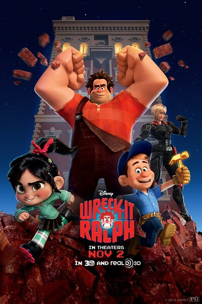 【Wreck-It Ralph】超超超萌的！年度最佳卖萌片~PS：影片中文名在发布的时候提示有敏感词！唉。。无语。。你们懂得的！