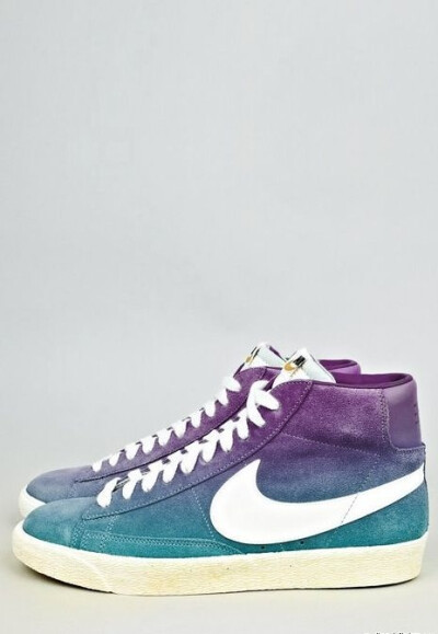 nike blazer 蓝紫渐变