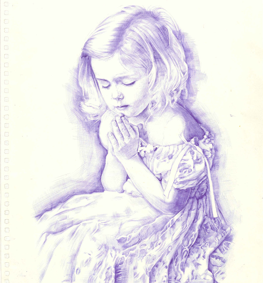 查看《圆珠笔....最近刚画的，多多批评！》原图，原图尺寸：3036x3265