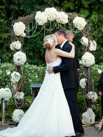婚礼布置-各种漂亮的婚礼仪式花亭