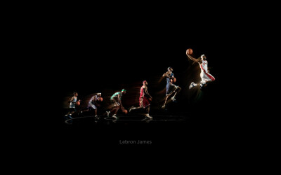 自小与篮球结伴同行的LeBron James