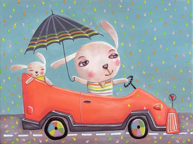 塞尔维亚插画家Dragana Savkov-Bajic作品..