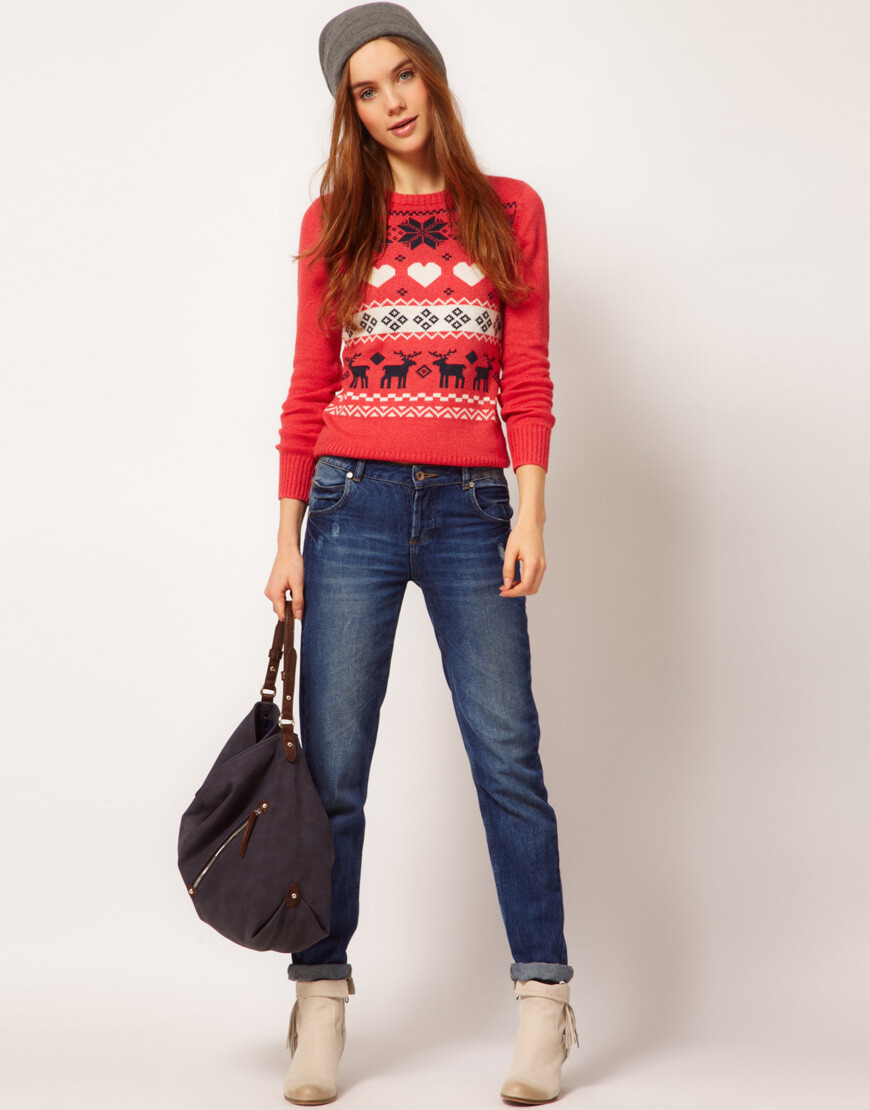 A Wear Reindeer Jumper