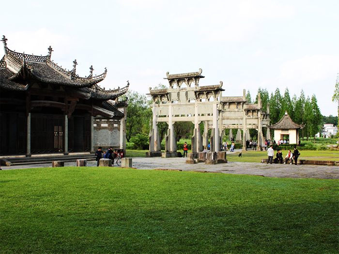 棠樾牌坊群鲍家花园