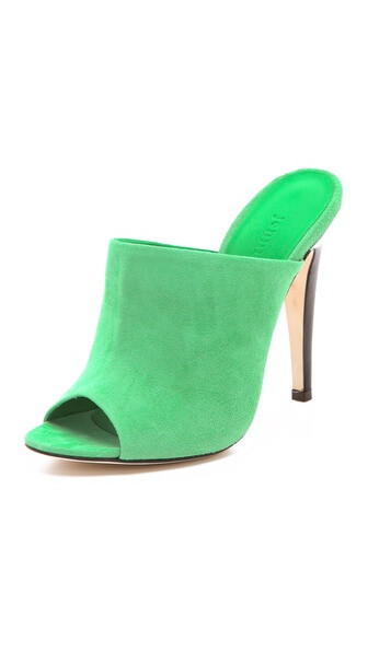 Jenni Kayne Suede Mule Heels