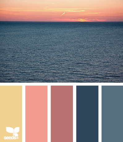 sunset tones