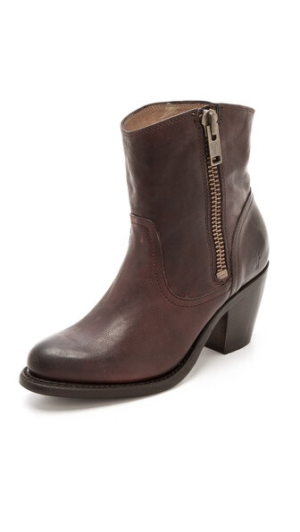 Frye Leslie Zip Booties