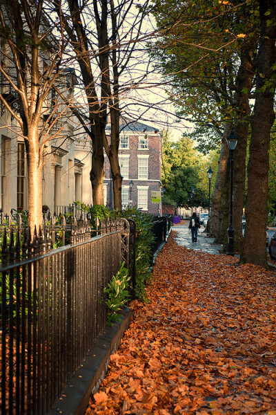 Autumn in Liverpool, UK