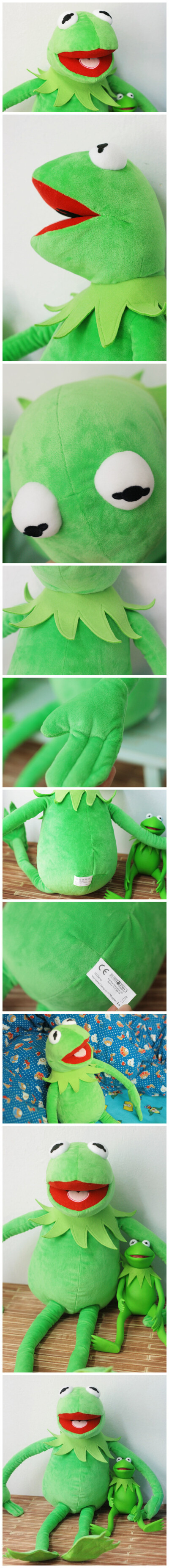 出口英国 The Muppets/Muppet Show布偶秀 Kermit 65cm大玩偶