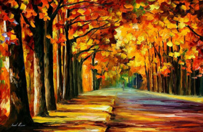 Leonid Afremov 油画系列