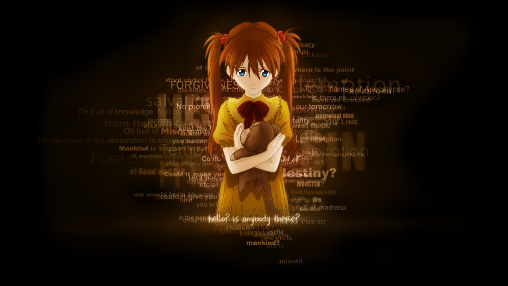 Neon Genesis Evangelion Asuka Langley Soryu / 1920x1080 Wallpaper