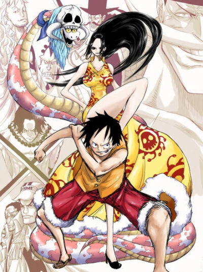 ONE PIECE | “女帝”波雅.汉库克 & LUFFY