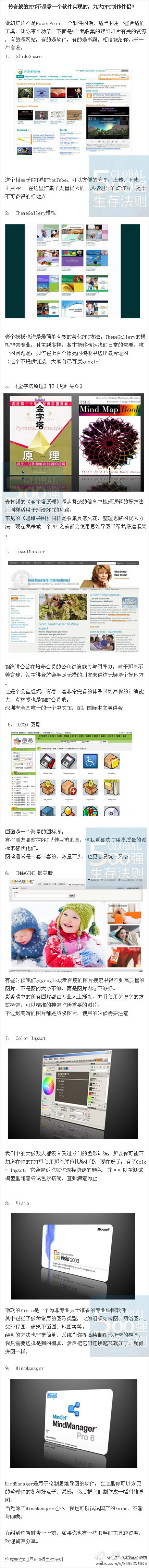 PPT不是靠一个软件实现的，九大PPT制作伴侣