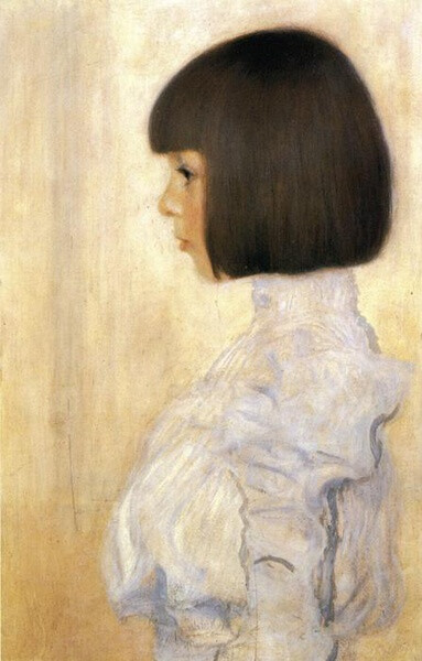 海伦·克里姆特肖像，1898年，木板油画，60cm*40cm，私人收藏