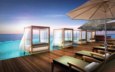 The Residence Maldives 坐落於马尔代夫南部的Falhumaafushi Huvadhoo环礁上，如同世外桃源般的酒店，共有94座私人别墅。酒店还拥有马尔代夫首家也是唯一一家Clarins娇韵诗水疗中心。