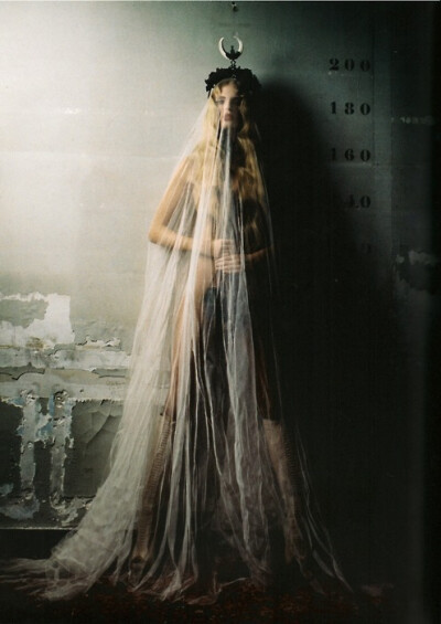 Givenchy Haute Couture by Riccardo Tisci Muse Magazine FW10 - Julia Stegner by Daniela + Iango