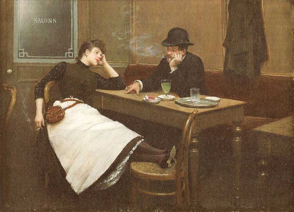 Jean Beraud 的油画。