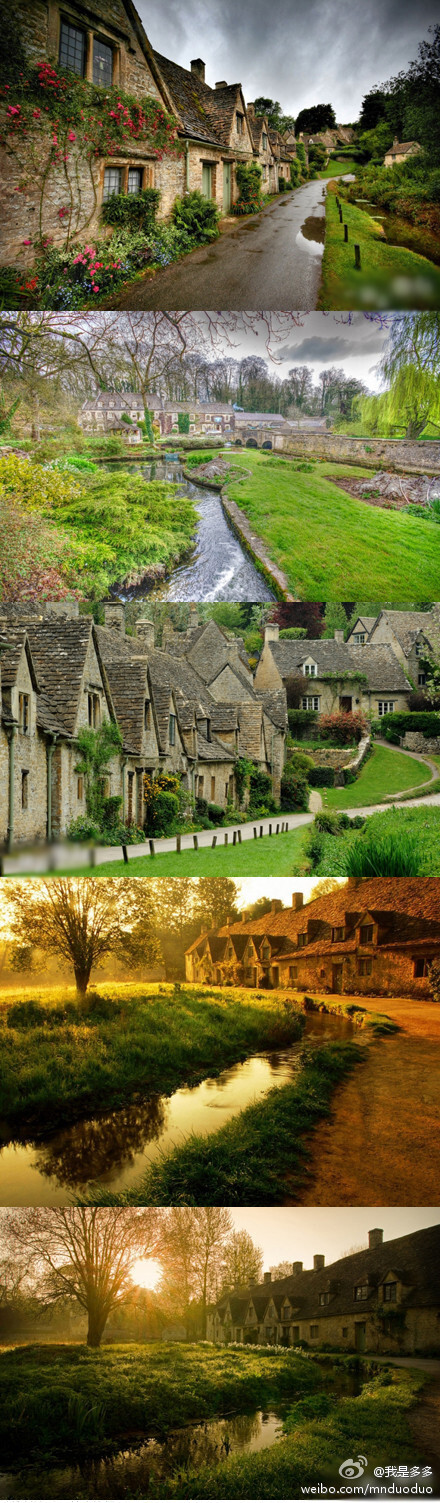 【英国 Bibury】古色古香的小镇乡村