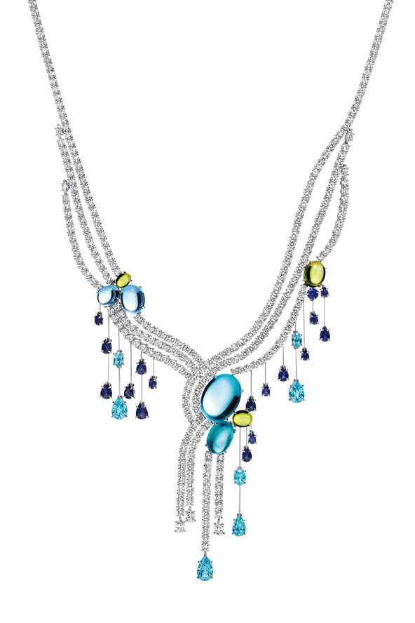 Waterfall necklace by Harry Winston