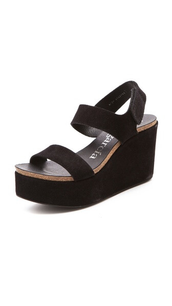 Pedro Garcia Dakota Wedge Sandals