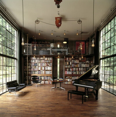 我最爱的书房，还有我最爱的钢琴