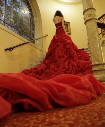 Red dress