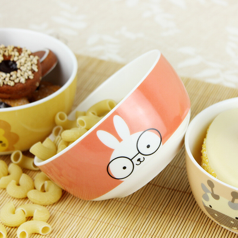 可爱卡通饭碗