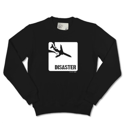 纯棉加厚圆领 欧美风格 个性卫衣/情侣卫衣-disaster