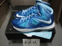 NIKE LEBRON X + LBJ10 詹姆斯10 带芯片 542244-400 598360-400 品潮网【pinchao.cc】耐克正品专卖：http://www.pinchao.cc/u/217/talk