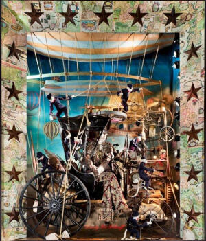 Bergdorf <wbr>Goodman <wbr>橱窗赏析‖时装画：素材拼接