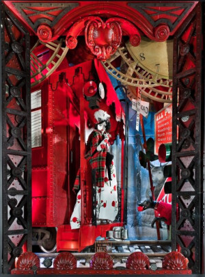 Bergdorf <wbr>Goodman <wbr>橱窗赏析‖时装画：素材拼接
