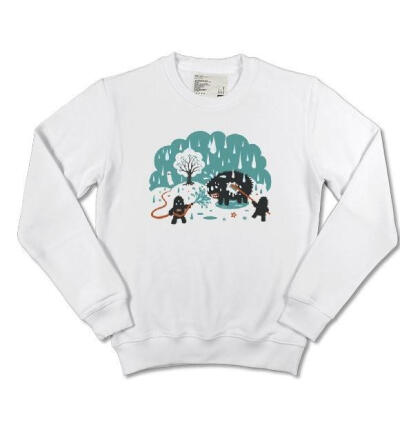 MYT.HK 个性创意 纯棉加厚卫衣/情侣装 欧美风格 monster wash