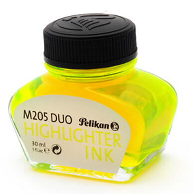 PELIKAN 百利金HIGHLIGHTER INK。荧光墨水。专门写出来半夜看滴。给亲爱的他。