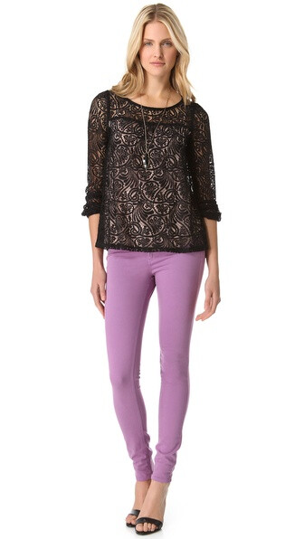 Ella Moss Hannah Lace Blouse