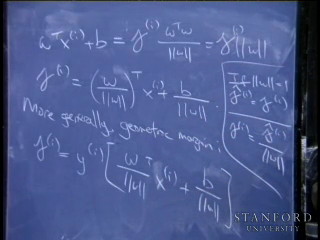 geomatric margin and functional margin