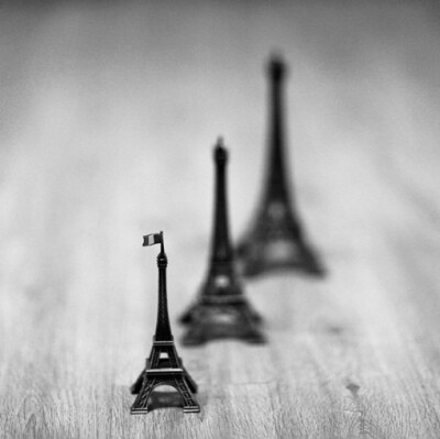 Luuuu&#39;s、哥特、黑白、Paris、Eiffel