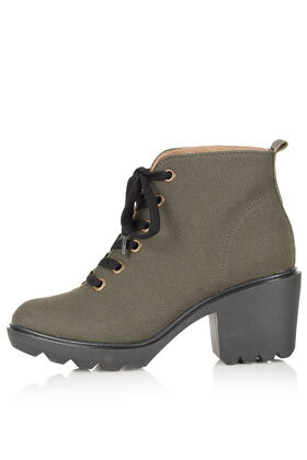 ACTIVIST Chunky Canvas Boots