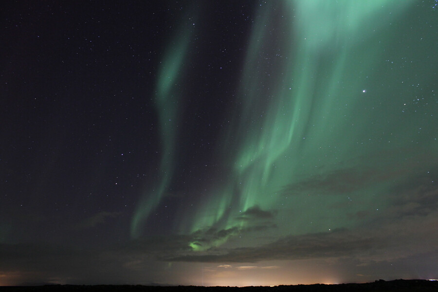 Photograph Aurora borealis by Kristófer Máni Axelsson on 500px