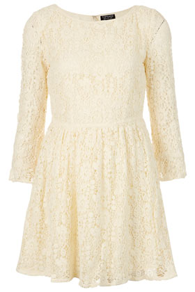 Crochet Lace Flippy Dress