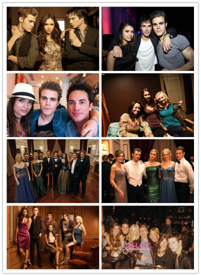 四季以来，阵容庞大。除了恒久的金三角-elena ,Stefan,demon以外，还有kathorine，tyler,bonnie,Jeremy，matt.……而后出现的始祖klause,Elijah,rebeca……再到吸血鬼猎人…… 各具特色的人物，就这样铺列开来。谁是…