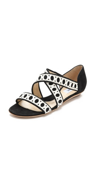 Moschino Suede Sandals