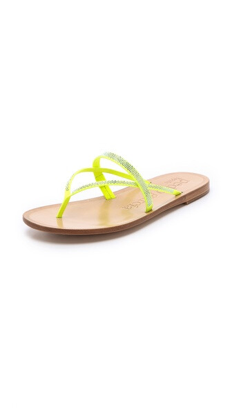 Pedro Garcia Zuriel Neon Sandals