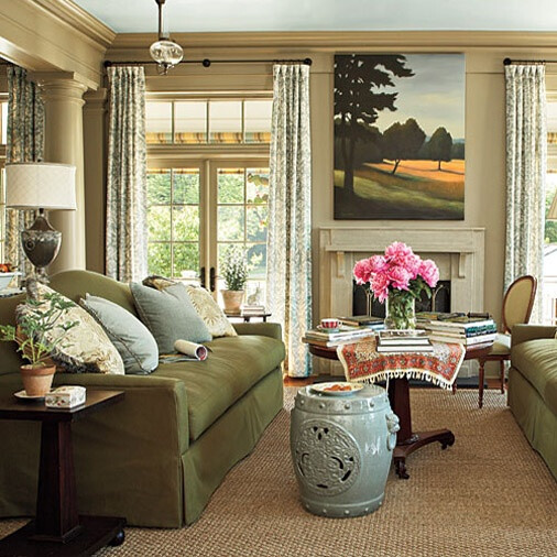 living room, southern living