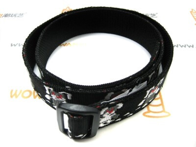 潮玩艺 Undercover Silly Belt 兔子&小狗 帆布腰带 黑色 更多潮品查看品潮网【pinchao.cc】http://www.pinchao.cc/