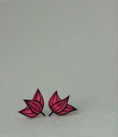 Water Lilies - Earring Studs