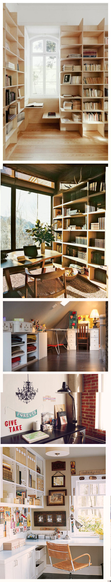 几款书房设计，你喜欢哪款