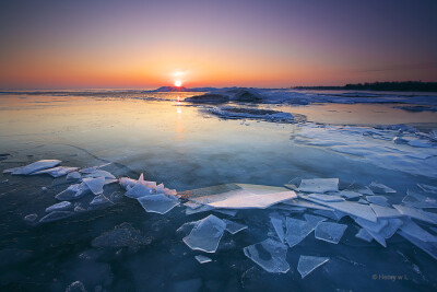 Photograph A Crystal Sunset by Henry Liu on 500px