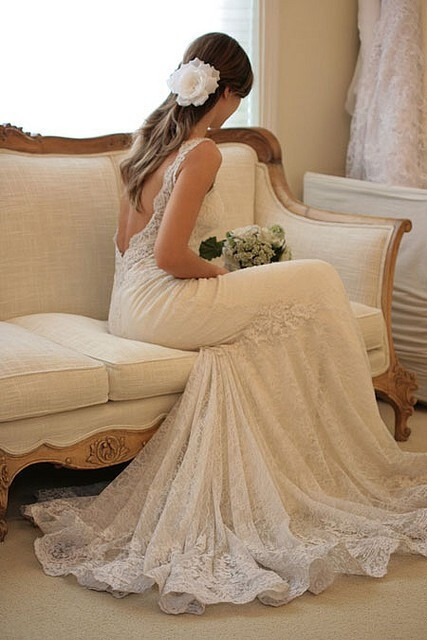 Breathtaking lace detail