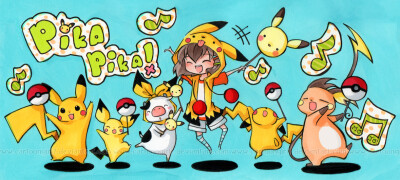 PIKA PARADE by *cartoongirl7 Cartoons & Comics / Traditional Media / Cartoons / Drawings